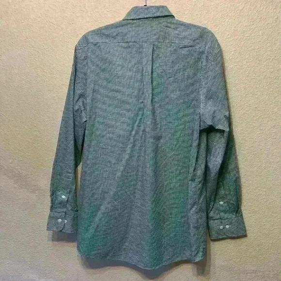Lauren by Ralph Lauren gingham button down sz 17 office business casual workwear - Picture 6 of 7